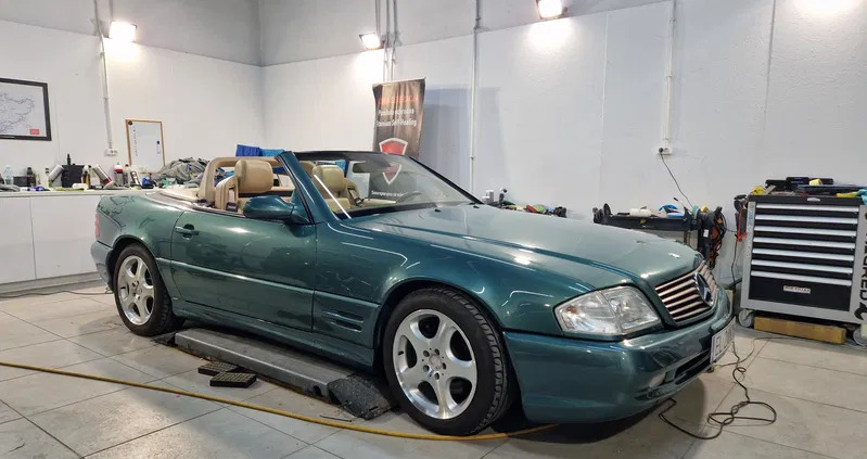 mercedes benz Mercedes-Benz SL cena 85000 przebieg: 96900, rok produkcji 2001 z Łódź